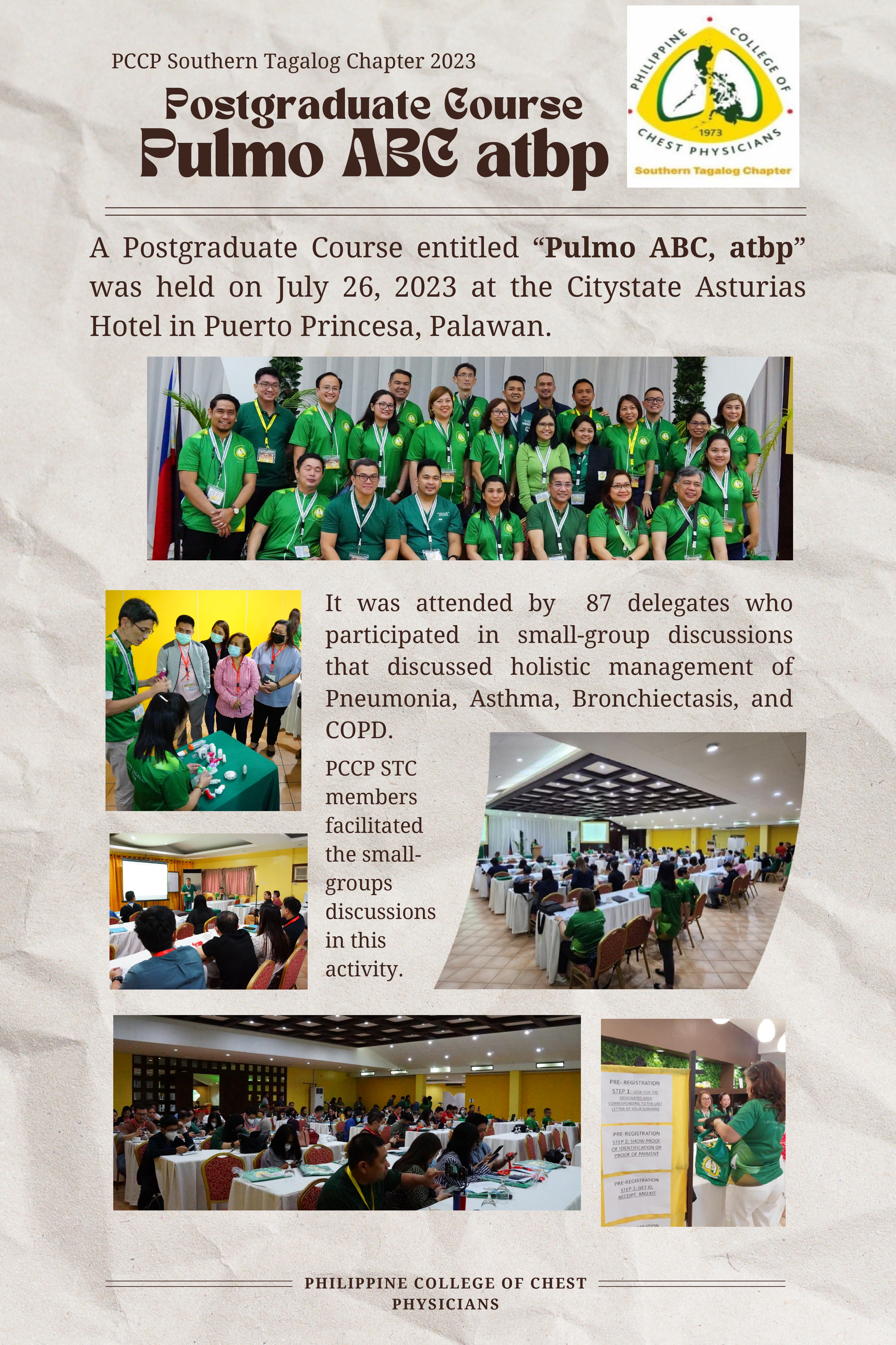 Southern Tagalog Chapter of The Philippine College of  Chest Physicians (PCCP)